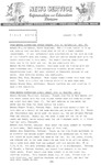 Field Notes - January 13, 1966 by Maine Division of Information and Education and Maine Department of Inland Fisheries and Game