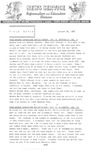 Field Notes - January 26, 1966 by Maine Division of Information and Education and Maine Department of Inland Fisheries and Game