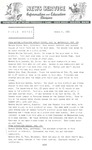 Field Notes - March 11, 1966 by Maine Division of Information and Education and Maine Department of Inland Fisheries and Game