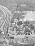 Program Dedication of the Industrial Spur at the Interstate Spur Overpass at Main Street, Bangor; October 30, 1959 by Maine Highway Commission