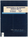 Substantiation of Lane Requirement Interstate Route 95 Portsmouth, New Hampshire - Kittery, Maine