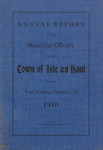 Annual Report of the Municipal Officers of the Town of Isle au Haut for the Year Ending February 28, 1910