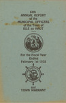 Annual Report of the Municipal Officers of the Town of Isle au Haut for the Fiscal Year Ending February 1, 1938 and Town Warrant