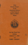 Annual Report of the Municipal Officers of the Town of Isle au Haut for the Fiscal Year Ending February 1, 1946 and Town Warrant