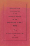Eighty-Seventh Annual Report of the Municipal Officers of Isle au Haut, Maine for the Fiscal Year Ending February 1, 1961 and Town Warrant