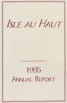 One-Hundred-Twenty-Second Annual Report of the Municipal Officers of the Town of Isle au Haut, Maine for the municpal year 1995-1996