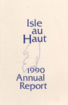One-Hundred-Seventeenth Annual Report of the Municipal Officers of the Town of Isle au Haut, Maine for the Municipal Year 1990-1991