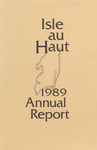 One-Hundred-Sixteenth Annual Report of the Municipal Officers of the Town of Isle au Haut, Maine for the Municipal Year 1989-1990