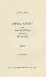 Annual Report of the Municipal Officers of the Town of Isle au Haut, Maine, 2004