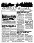 Jackman Journal : July 22, 1987
