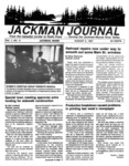 Jackman Journal : August 5, 1987