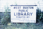 West Buxton Public Library, Buxton, Maine (1987) by John Kinkead Jones