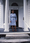 Nancy Hitchock, Friend Memorial Public Library, Brooklin, Maine (1987) by John Kinkead Jones