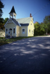 New Gloucester Public Library, librarian, New Gloucester, Maine (1987) by John Kinkead Jones
