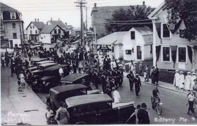 "Parade in Downtown Kittery, Maine"