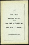 Maine Central 1897 Annual Report