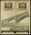 Maine Central Time Table June 25, 1934 by Maine Central Railroad