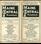Maine Central Time Table June 5, 1905 by Maine Central Railroad