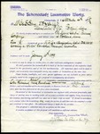 Locomotive Order for two 10 wheelers. by Schenectady Locomotive Works