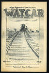 Belfast and Moosehead Lake RR Magazine The Waycar October 1948 by Belfast and Moosehead Lake RR