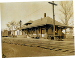 Maine Central Railroad Station at Livermore Falls.