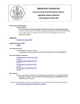 Legislative History: An Act to Provide for Prompt Dispute Resolution under Maine's State Bargaining Law (SP359)(LD 980)