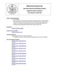 Legislative History: An Act to Improve the Functioning of the Maine Milk Commission (HP918)(LD 1324)