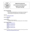 Legislative History: An Act to Amend the Maine Milk Pool Law (HP959)(LD 1380)