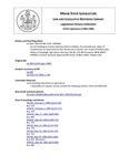 Legislative History: An Act Relating to County Extension Work in Maine (SP584)(LD 1533)