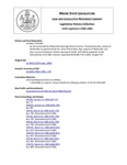 Legislative History: An Act to Amend the Waterville Sewerage District Charter (HP1300)(LD 1816)