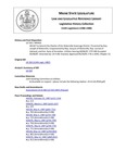 Legislative History:  An Act to Amend the Charter of the Waterville Sewerage District (HP416)(LD 550)