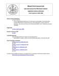 Legislative History:  An Act Regarding Amendments to the Kennebec County Budget (HP1570)(LD 2141)