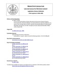 Legislative History:  An Act to Amend the Maine Student Educational Enhancement Deposit Program (HP1985)(LD 2688)