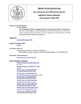 Legislative History: An Act Relating to Collision Damage Waivers for Rented Motor Vehicles (HP149)(LD 201) by Maine State Legislature (114th: 1988-1990)