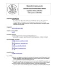 Legislative History: An Act to Create a Review Board for Appeals of Denials of Sewage Disposal Licenses (SP134)(LD 219) by Maine State Legislature (114th: 1988-1990)