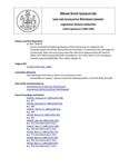 Legislative History: An Act to Extend the Reporting Deadline of the Commission to Implement the Computerization of Criminal History Record Information (SP179)(LD 336) by Maine State Legislature (114th: 1988-1990)