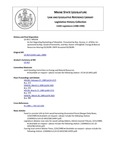 Legislative History: An Act Regarding Replanting of Woodlots (HP334)(LD 453) by Maine State Legislature (114th: 1988-1990)