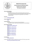 Legislative History:  An Act to End Homelessness in Maine (HP337)(LD 456)
