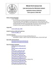 Legislative History: An Act to Amend and Unify the Residential Energy Efficiency Building Standards (HP396)(LD 527) by Maine State Legislature (114th: 1988-1990)