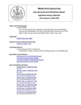Legislative History: An Act Concerning Teacher Employment (HP486)(LD 666) by Maine State Legislature (114th: 1988-1990)