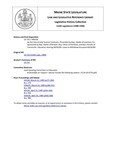 Legislative History:  An Act Concerning Teacher Contracts (HP536)(LD 733)
