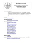 Legislative History:  An Act to Improve the Dental Care of Maine Citizens (HP662)(LD 904)