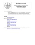Legislative History:  Resolve, to Modify the Kennebec County Budget (SP662)(LD 1775)