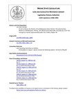 Legislative History: An Act to Revise the Charter of the Madawaska Water District (HP1301)(LD 1799) by Maine State Legislature (114th: 1988-1990)