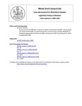 Legislative History:  An Act to Fund Sex Offender Treatment in Maine's Correctional Facilities (SP728)(LD 1927)