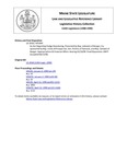 Legislative History: An Act Regarding Sludge Dewatering (HP1449)(LD 2018) by Maine State Legislature (114th: 1988-1990)