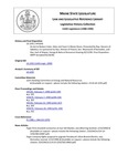 Legislative History:  An Act to Reduce Color, Odor and Foam in Maine Rivers (HP1656)(LD 2292)