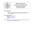 Legislative History: Joint Order on Adjournment (SP376) by Maine State Legislature (114th: 1988-1990)