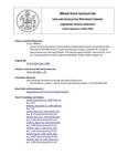 Legislative History: An Act to Clarify the Waste Transfer Station Setback Requirements (HP12)(LD 15) by Maine State Legislature (115th: 1990-1992)