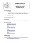 Legislative History:  An Act to Amend the Law Concerning the Court Appointed Special Advocate Advisory Panel (HP196)(LD 287)